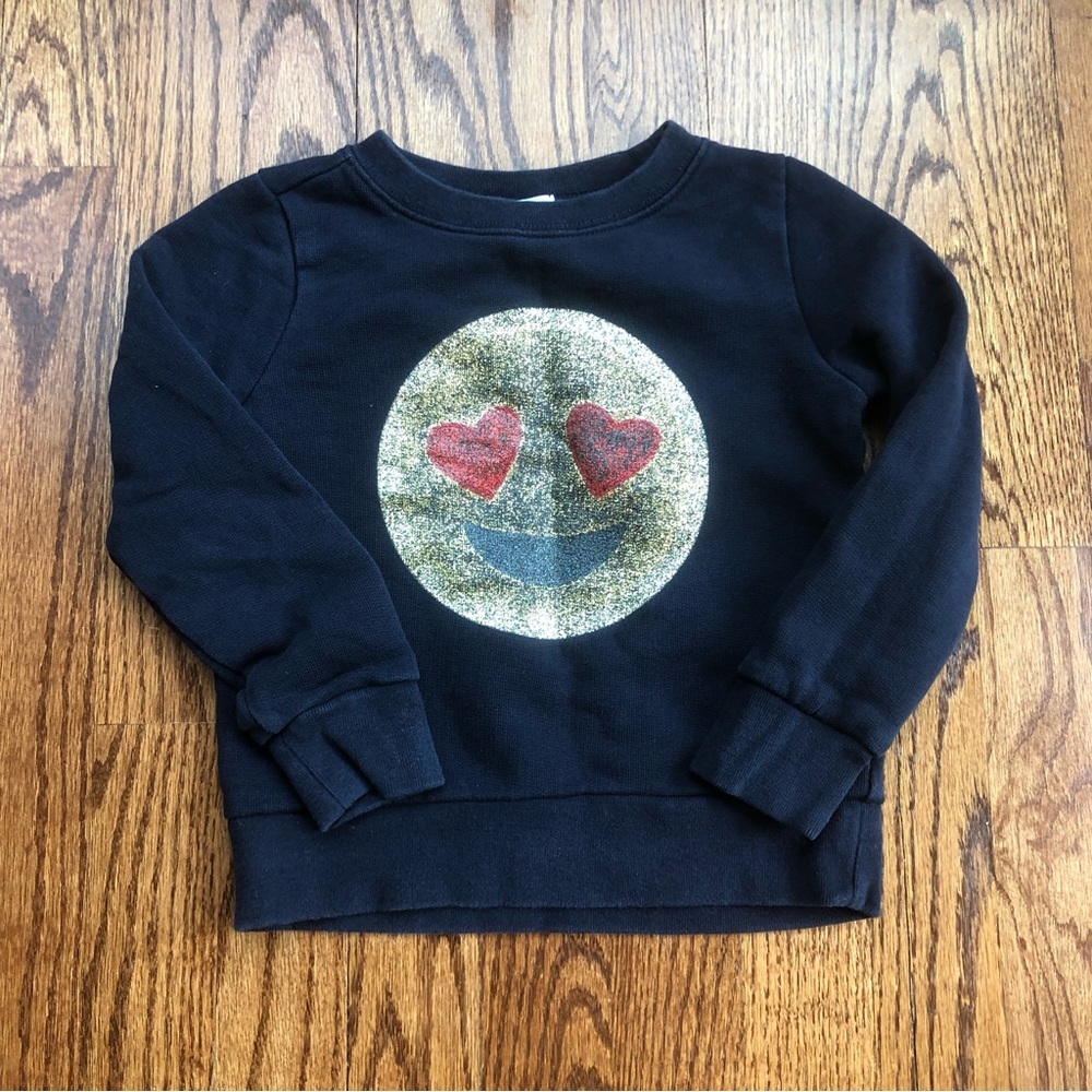 Crewcuts Emoji Sweatshirt 3T